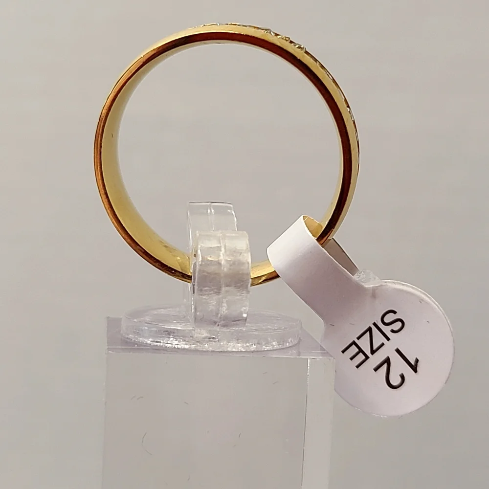 Mens Stainless Steel Band Ring